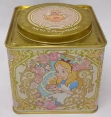 【中古】小物入れ・マルチケース・缶ケース 集合 缶ケース(チョコレート/ミルクティー風味) 「不思議の国のアリス」 東京ディズニーリゾート限定
