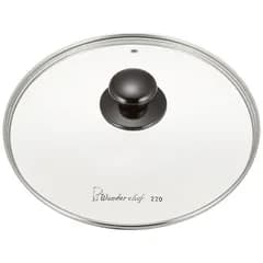 ワンダーシェフ wonderchef 強化ガラス蓋 22cm 魔法のクイック料理圧力鍋 5.5L用