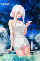 【中古】タペストリー 藍城満留 描き下ろしB2タペストリー 「Switchソフト 恋にはあまえが必要です」 メロンブックス購入特典