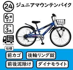 ジュニア用マウンテンバイク 24インチ CTB246