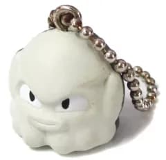 【中古】キーホルダー・マスコット(キャラクター) タコイカ(モノトーン) 最新ナムコ超殿堂コレクションキーホルダー 「タコイカパニック」