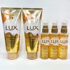 LUX ラックス スーパーリッチシャイン とろとろキンモクセイトリートメント 150g とろとろキンモクセイヘアオイル 75ml キンモクセイの香り 5本セット