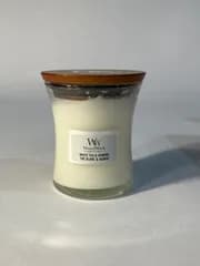 【訳あり品】 WOODWICK キャンドル ｳｯﾄﾞｳｨｯｸ ｼﾞｬｰS ﾎﾜｲﾄﾃｨｰ&ｼﾞｬｽﾐﾝ 31411