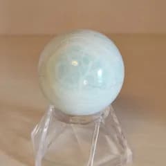 ラリマーみたいな模様✨ブルーカルサイト✨スフィア✨