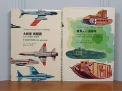 戦車および装甲車　＆　大戦後 戦闘機　Colour pocket encyclopaedia　2冊セット　Y8