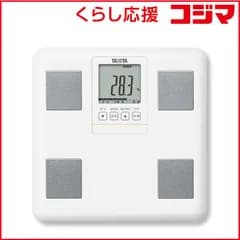 【 新品 未開封 】   タニタ 体組成計【ビックカメラグループオリジナル】  ホワイト BCBI01WH 未使用 送料無料