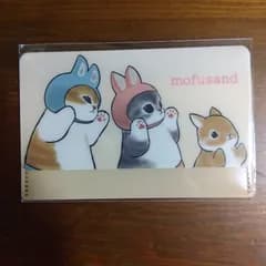 ｢新品未開封品｣モフサンド ミニミニクリアケース ノベルティ