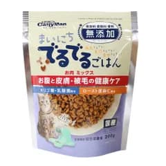 キャティーマン まいにちでるでるごはん お腹と皮膚・被毛の健康ケア 200g 猫用フード （1点）