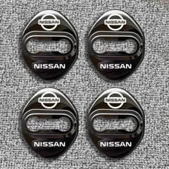 NISSAN ニッサン　ドアストライカーカバー　日産ドアロックカバー　4個セット  DIY
