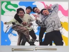 【中古】アクリルスタンド・アクリルパネル ロングコートダディ＆男性ブランコ デジタルサイン入り!A5アクリルパネル 「新春!プチラフフェス『男性ダディ』開催記念くじ」 A賞