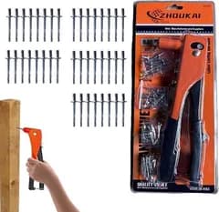 ハンドリベッター リベット40個セット DIY 作業 手動ブラインドリベット