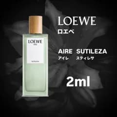 【即配送】LOEWE AIRE SUTILEZA EDT 2ml