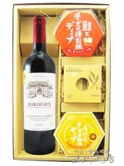 ユニオン サンテミリオン ボルドー 750ml  ＋ 人気のディップソース2種と北海道クラッカーのセット【 7863 】【 フランス赤ワイン・おつまみセット 】