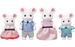 【中古】おもちゃ マシュマロネズミファミリー 「シルバニアファミリー」