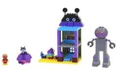 アンパンマン おおきなバイキンじょうとだだんだんブロックバケツ(中古品)