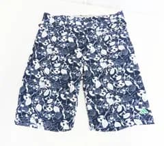 adidas PLAY GREEN サッカープリント ショートパンツ HT6870 ウエスト76 ネイビー☆0708-619/プラス・YS