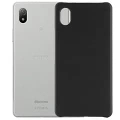 Xperia Ace III ケース SO-53C SOG08 エクスペリアace3 エース3  耐衝撃 シンプル さらさら ハード ケース 【Color】 ブラック