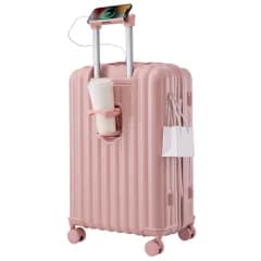 「5月20日より値上げ」全新品 スーツケース キャリーバッグ キャリーケース Sサイズ 小型 超軽量 ファスナー式 TSAロック搭載 フック機能付き 360度回転 旅行 おしゃれ 人気色 1年保証付き