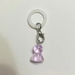 てるてる坊主のアンブレラマーカー紫色