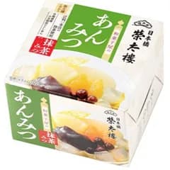 榮太樓總本鋪 和菓子屋のあんみつ 抹茶みつ 抹茶蜜 抹茶 あんみつ 夏ギフト お中元 高級 和菓子 常温 日持ち 手土産 プレゼント あんこ おしゃれ お菓子