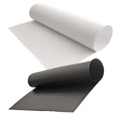 【iMakim’ｓ】 PVC 背景布 背景紙 商品撮影 商品 小物 写真 白 つや消し + 黒 光沢 2枚セット [白(つや消し)+黒(光沢) 2枚セット] [70cm * 140cm]
