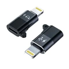 Type-C to Lightning 変換アダプター OTG対応 音声＋充電両対応 全機能付き 新型 Type-C端子イヤホン変換ka10000a315