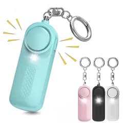 Ninonly 防犯ブザー 防犯アラーム 130dB大音量 防犯グッズ LEDライト付き 防犯ベル 大音量アラーム 小学生/女の子/男の子/大人/お年寄り 爆音 痴漢対策 誘拐防止 生活防水 日本語取扱説明書（ブルー） 0