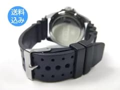 汎用ダイバーズ交換バンド ブラック 腕時計ベルト シリコンラバーストラップ ３種類 G-SHOCK