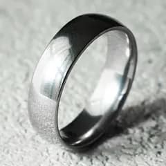 Qroza 指輪 リング シルバー ステンレス レディース 鏡面甲丸 アレルギー対応 レディース ファッション シンプル 重厚 人気 おしゃれ プレゼント ギフト 【6mm】