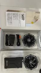 S-AIR 20Vファンバッテリーセット SA-124 黒 ブラック