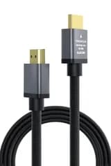 【在庫処分】HDMI(R) Cable規格認証済み】 【Premium アルミコネクタ 4K・2K 3ｍ 18Gbps ナイロンメッシュ ARC 曲げに強い テレビ・パソコン・ゲーム機など対応 プレミアム<Ver2.0> ケーブル 黒 HDMI ECDH-HD