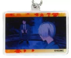 【中古】キーホルダー 鬼太郎の父＆水木(水木/座り) 「映画 鬼太郎誕生 ゲゲゲの謎 Autumn Vacation Cafe 2024×and GALLERY 場面写ランダムアクリルキーホルダー」