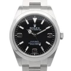 ロレックス エクスプローラー1 オイスターパーペチュアル 腕時計 時計 ステンレススチール 214270 メンズ 1年保証  ROLEX  中古 ロレックス