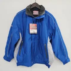 【タグ付き未使用品】FIELD MESSAGE　中綿ブルゾン　ジャンパー　ジップアップ　ブルー　LLサイズ