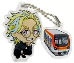 【中古】雑貨 灰谷竜胆(副都心線) 「東京リベンジャーズ × 東京メトロ・Osaka Metro 東阪リベンジャーズ POP UP SHOP トレーディング アクリルキーホルダー 東京メトロver.」