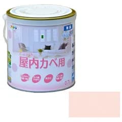 アサヒペン NEWインテリアカラー屋内壁 0．7Lパステルピンク