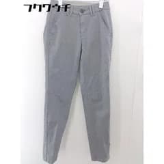 ◇ SOMETHING サムシング スラックス パンツ サイズXS グレー レディース  【中古】 【1112290005999】