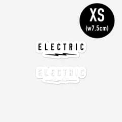 クリアステッカー ELECTRIC エレクトリック UNDERVOLT CLEAR STICKER E24MA01 XSサイズ 日本代理店正規品