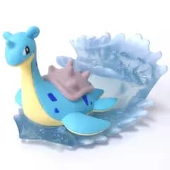 【中古】食玩 トレーディングフィギュア 6.ラプラス：なみのり(メガネスタンド) 「ポケットモンスター デスクでお役立ちフィギュア2」