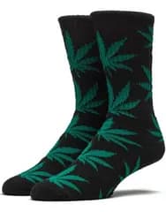 HUF Plantlife Socks Black/Green 靴下 ソックス 送料無料