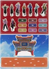【中古】アクリルスタンド・アクリルパネル 集合 等身アクリルジオラマ 「東京リベンジャーズ 中華街ミッション ～伝説のパンダまんを探せ～」 縁日 ガラポン ジオラマ賞