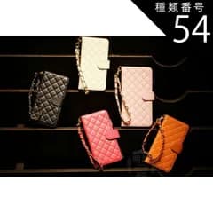 種類54：ブラック/iphone6s/iphone6 iPhone SE 第2世代 iPhone 11 Pro Max iPhone X/XR/XS/XS Max 手帳型ケース レザーケース iPhone8 plus iphone7 plus キルティング i