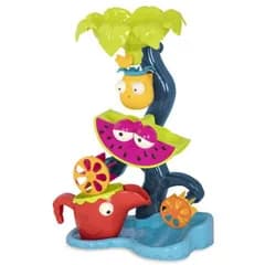 M B.toys BX1659Z トロピカルウォーターホイール ビートイズ 1歳6ヶ月 1歳半 おもちゃ お風呂遊び 水遊び 外遊び 玩具 男の子 女の子 ギフト プレゼント 誕生日 お祝い 贈り物 ブラックフライデー クリスマス