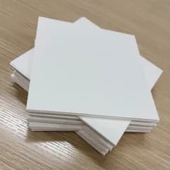 厚紙 白 100枚セット 梱包材 工作 ペーパークラフト