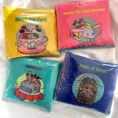ディズニー　エコバッグ　カプセルトイ  エコバッグ  4種セット新品