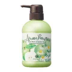【大人気！】バスタイム 泡風呂 果実 ボディソープ 350mL ハーブ (青りんご＆カモミールの香り) GA&CM ギフト ボディウォッシュ＆バブルバス アロマルセット 日本製 ハウスオブローゼ