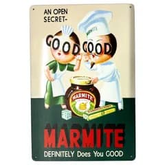MARMITE アメリカン雑貨 ブリキ看板  ポスター プレート グッズ アメリカン 雑貨 アメカジ ヴィンテージ 男前インテリア サインプレート アートパネル 壁掛け おしゃれな アンティーク風 ビンテージ  :AVSB-942