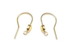 14KGF ピアスフック typeCQ［シトリン］【1ペア販売】 / 14K-544PI
