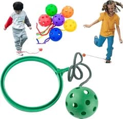 profit.relaxed スキップボール なわとび 公園遊びグッズ アウトドア フィットネス 子供用 玩具 1個(グリーン)