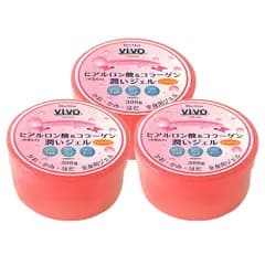 新品 Bella Vivoヒアルロン酸＆コラーゲン潤いジェル 全身用保湿ジェル たっぷり300g 【3個セット】NEW 元気プロジェクト